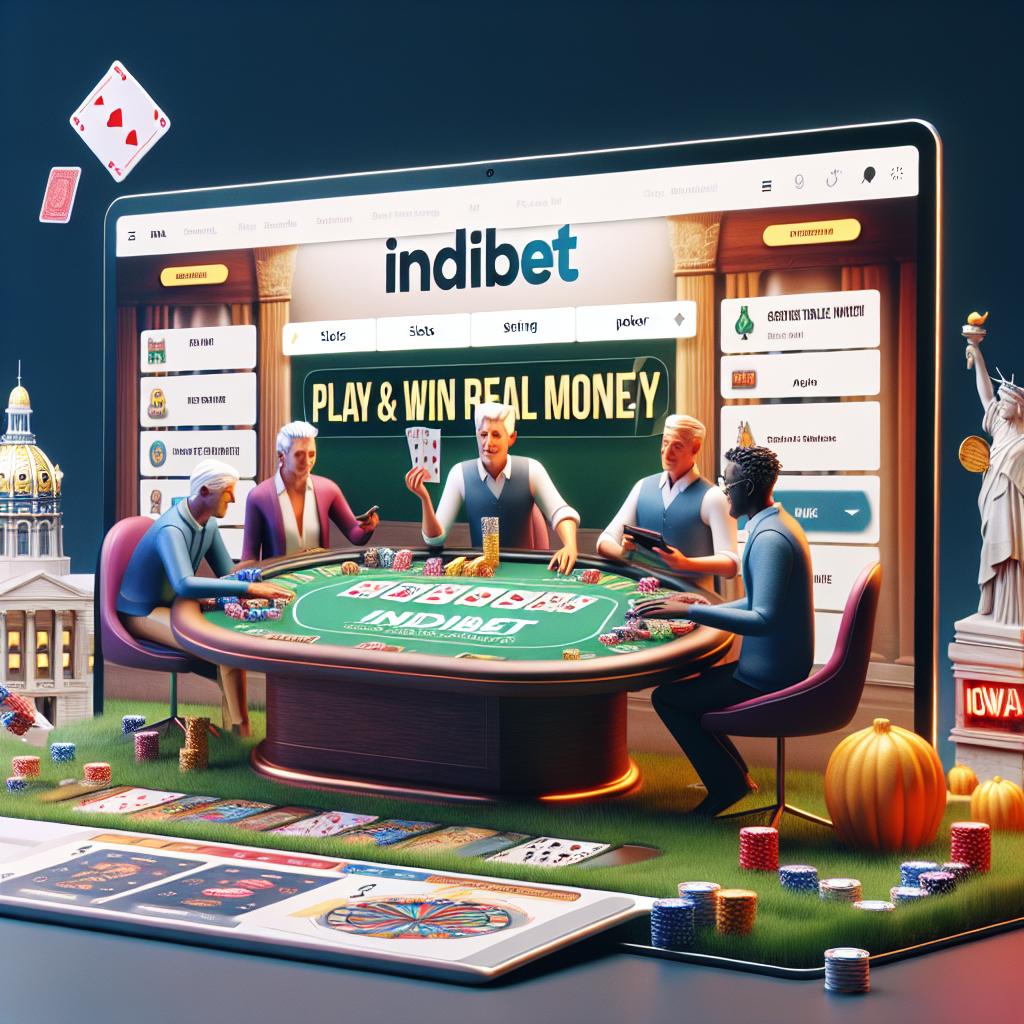 Iowa Online Casinos for Real Money at Indibet